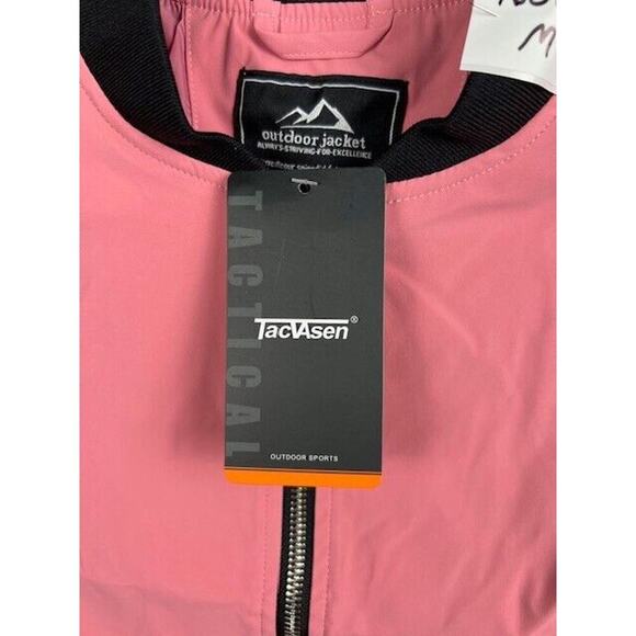 Women's Casual Bomber Jacket Lightweight Windbreaker Jackets Size M - Picture 4 of 10